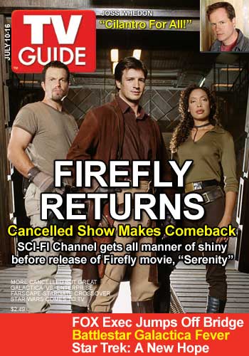 Firefly TV Guide cover