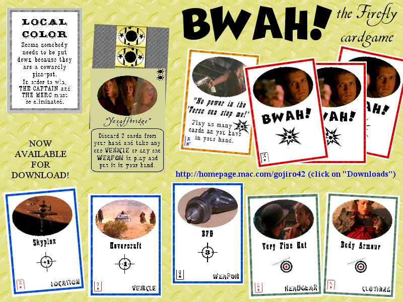 BWAH! NOW IN STORES...Well, it is FREE anyway...