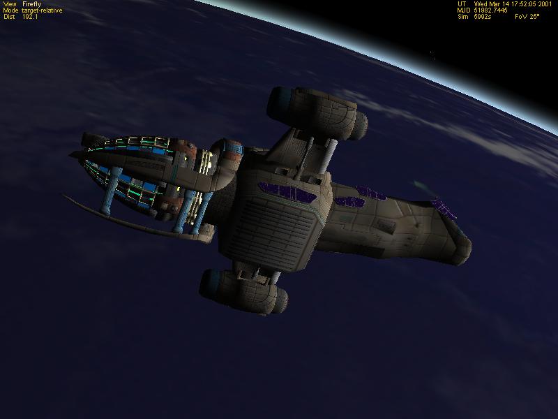 FIREFLY CLASS TRANSPORT FOR ORBITER PIC FOUR