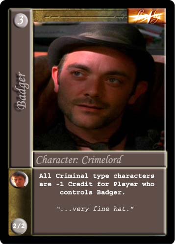 Improved Badger Card