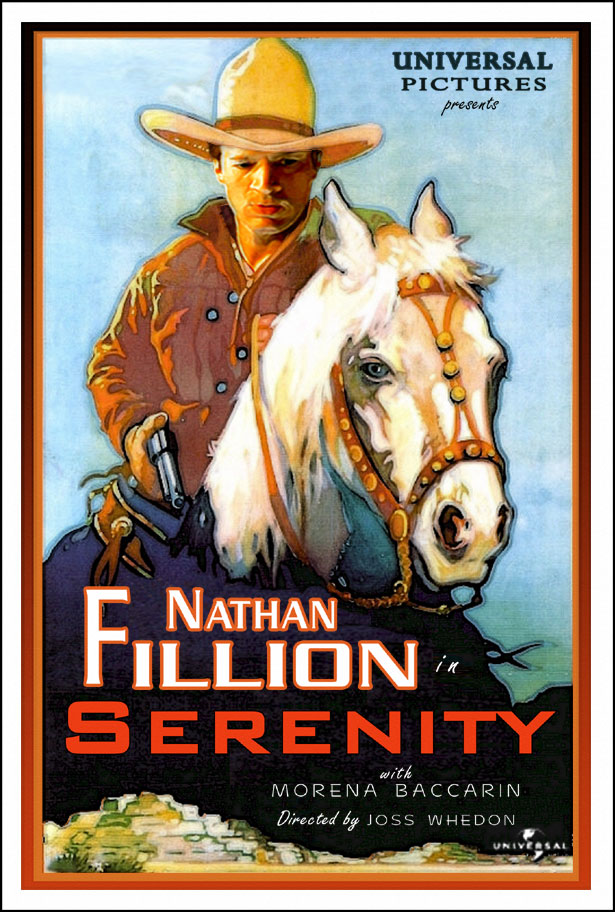 Serenity Retro Poster III