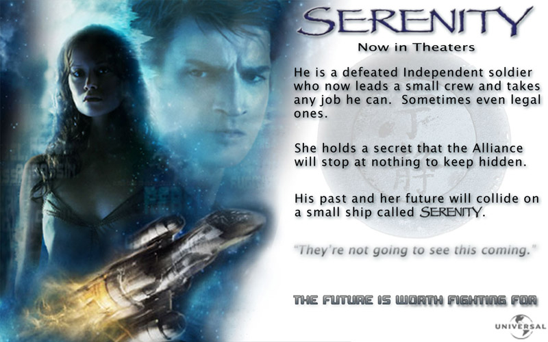 Serenity Print Poster #3