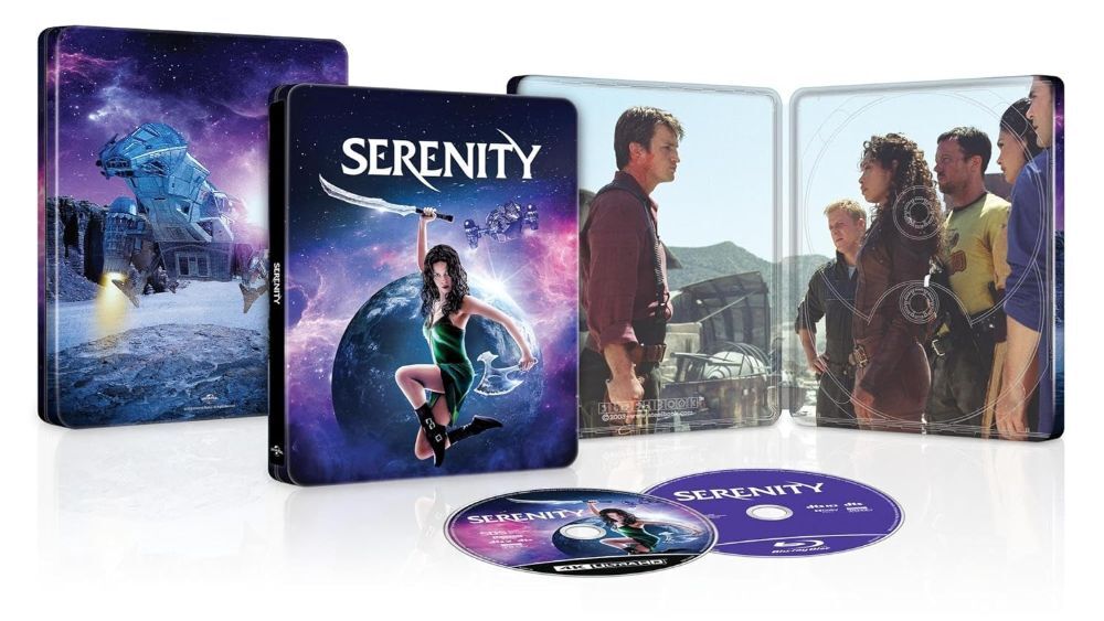 July 2025 A 20th Anniversary Limited Edition Steelbook 4K for Serenity