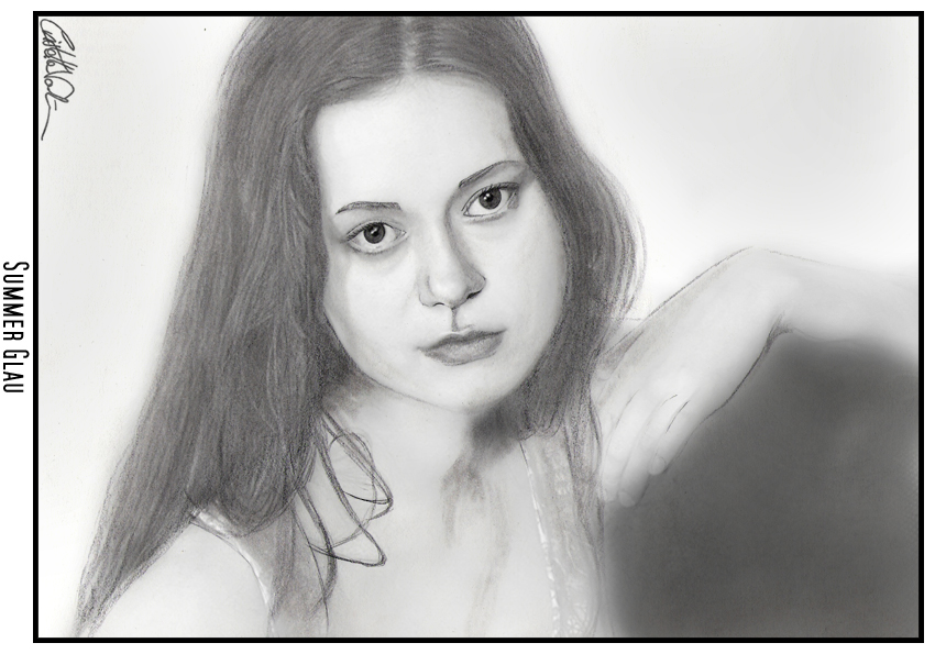 Summer Glau - Drawing 6