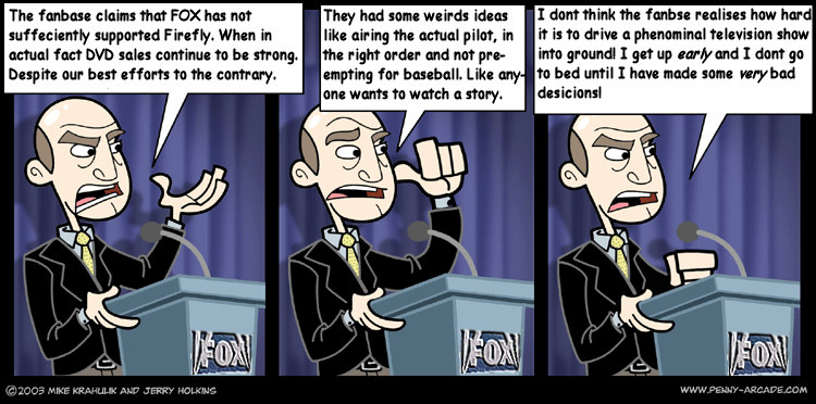 Fox ececutive takes a stand