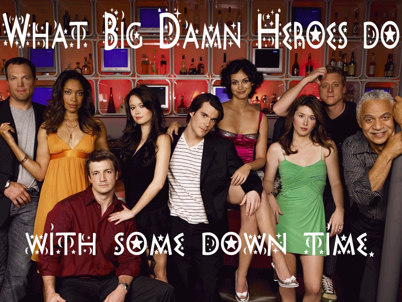 Big Damn Hero Down Time
