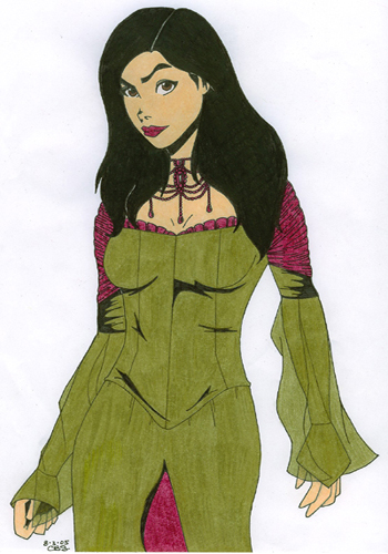 Inara Cheesecake Drawing