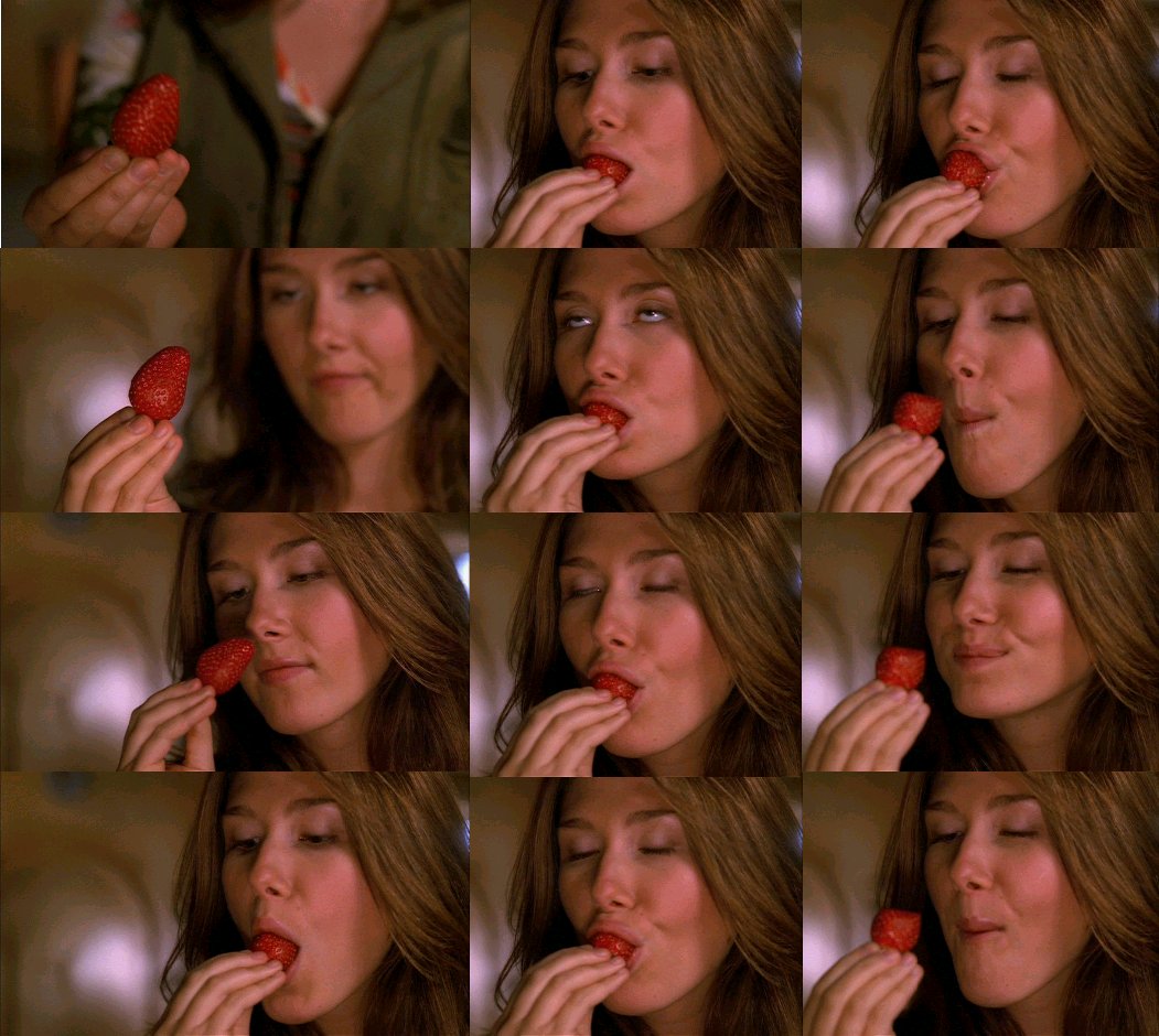 It's all about the strawberry