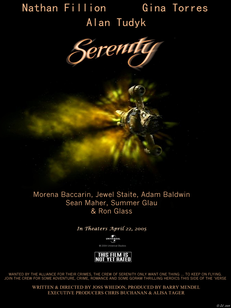 Serenity Movie Poster