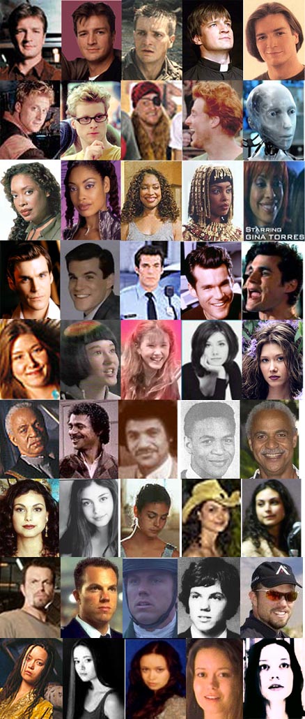 Many faces from many places