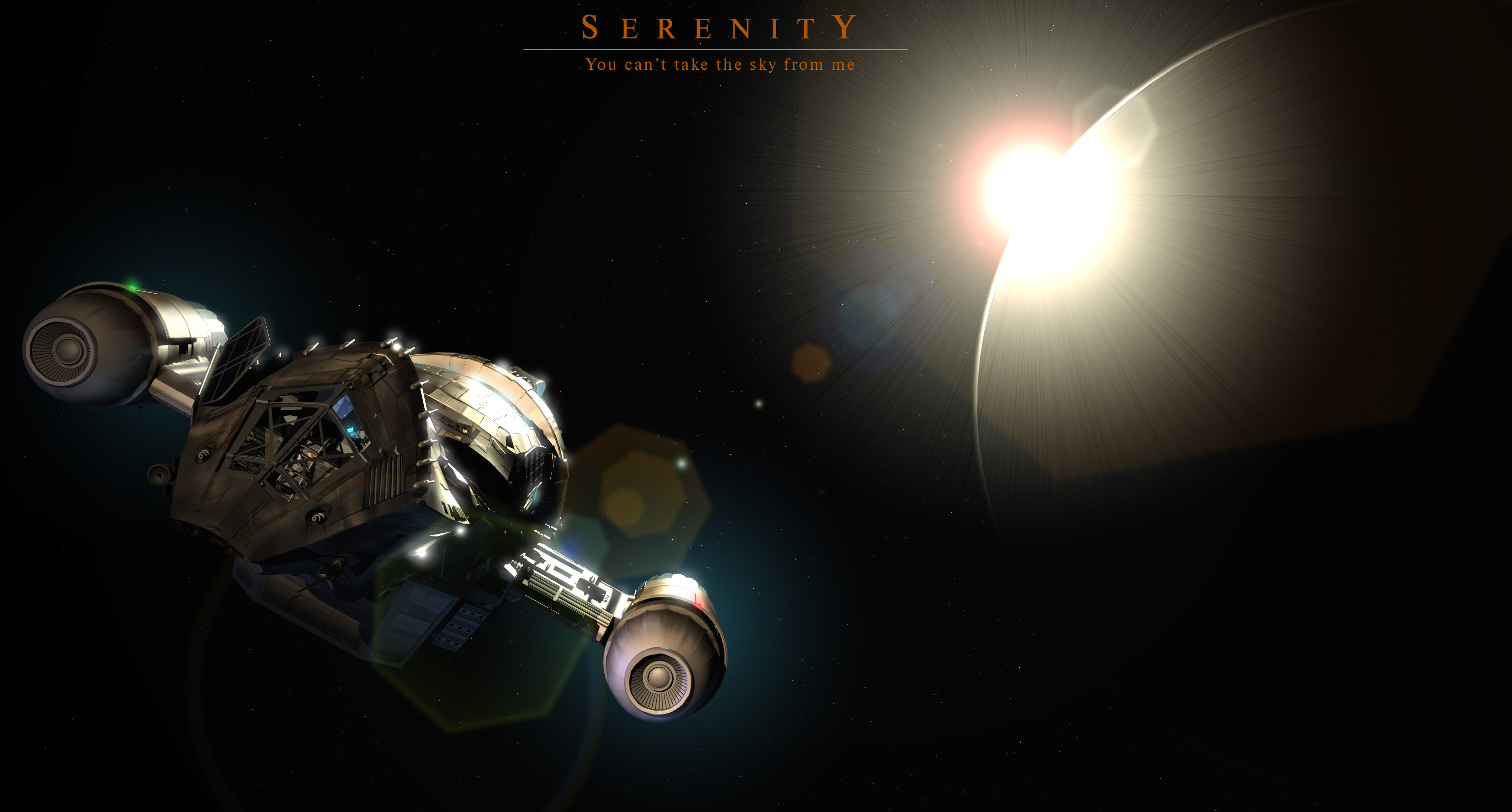Serenity Wallpaper - Super Resolution