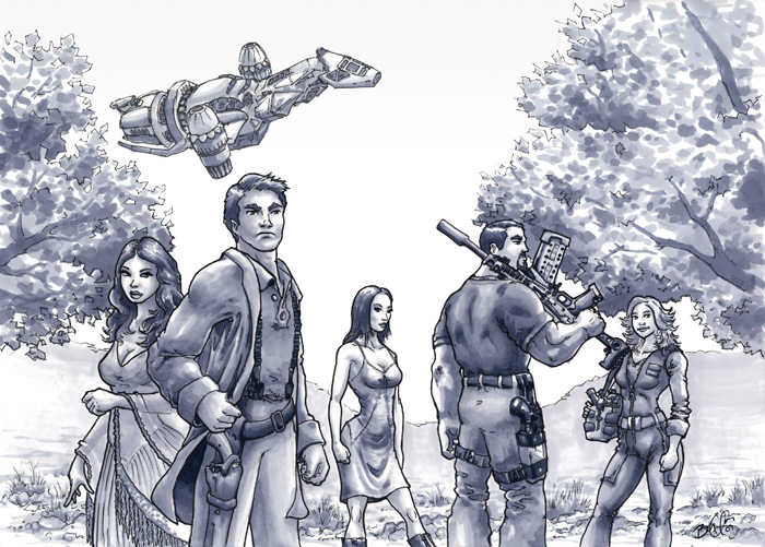 Wedding Gift is Firefly Tribute