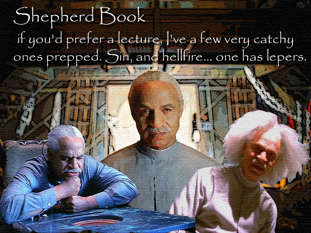 Shepherd Book Wallpaper