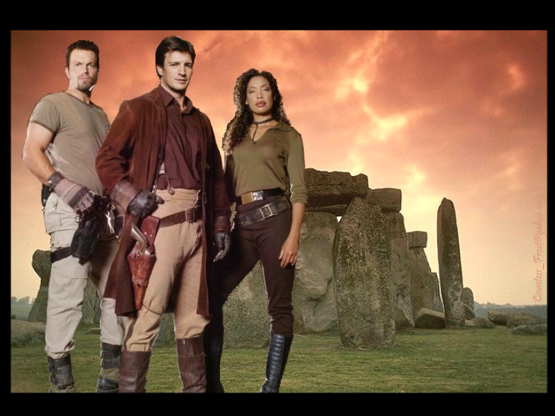 At Stonehenge