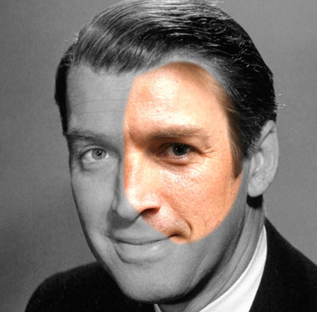 Nathan Fillion and Jimmy Stewart
