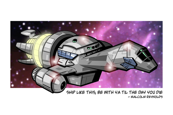 Serenity Postcard