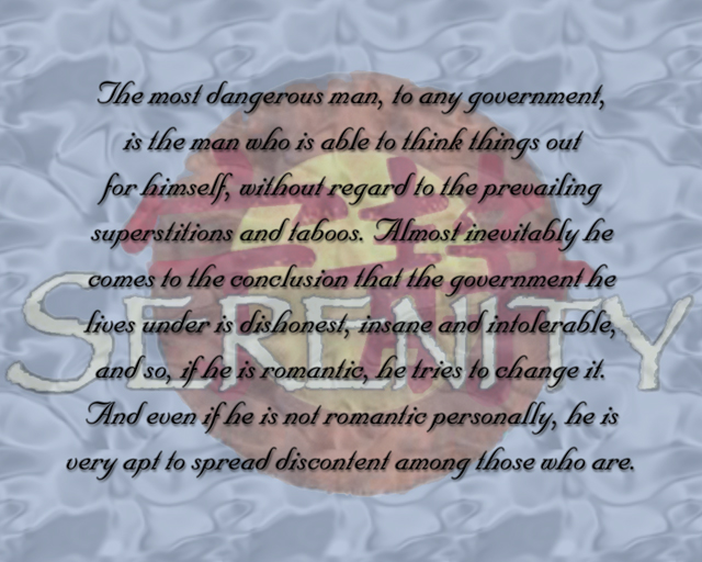 Odd connection between Serenity and Transmetropolitan