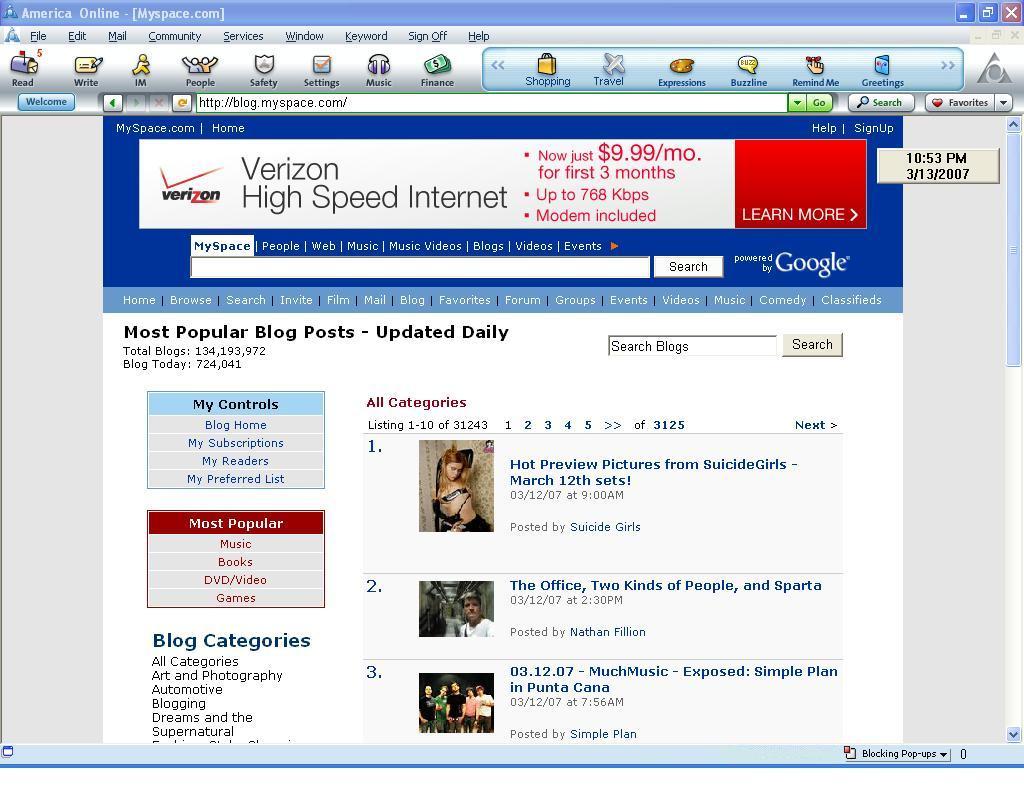 Nathan's Latest Blog 2nd Most Popular Blog On Myspace 3/13/2007 Wonder what special edition commentary he mentioned!