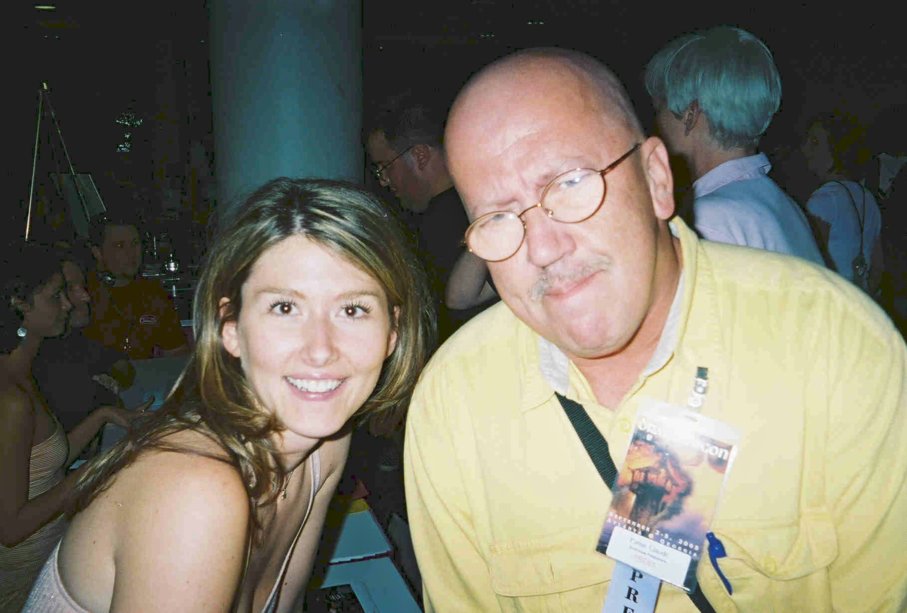 Jewel Staite exhibiting poor judgement!