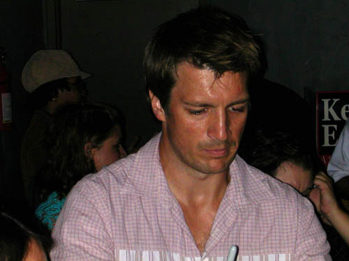 Nathan Fillion at High Stakes