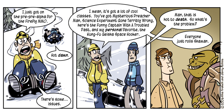 Penny-Arcade Firefly MMO comic