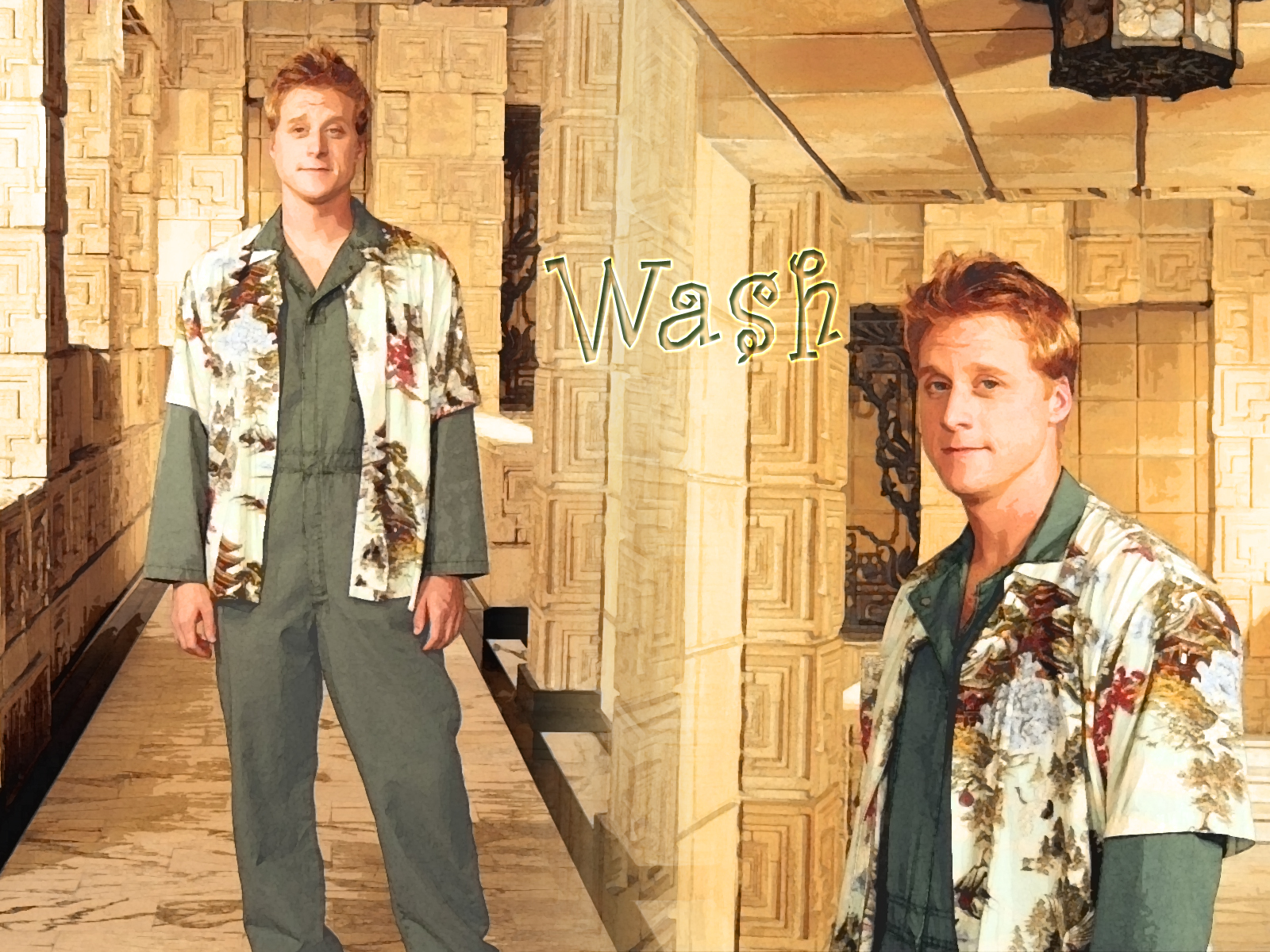 Wash Decorative Wallpaper 1600x1200