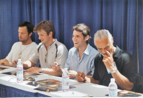 Adam, Nathan, Sean & Ron at the San Diego Comic Con