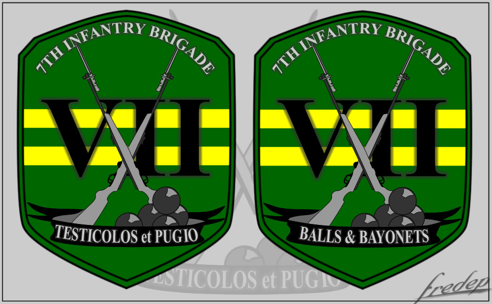 Patch of The Balls and Bayonets Brigade