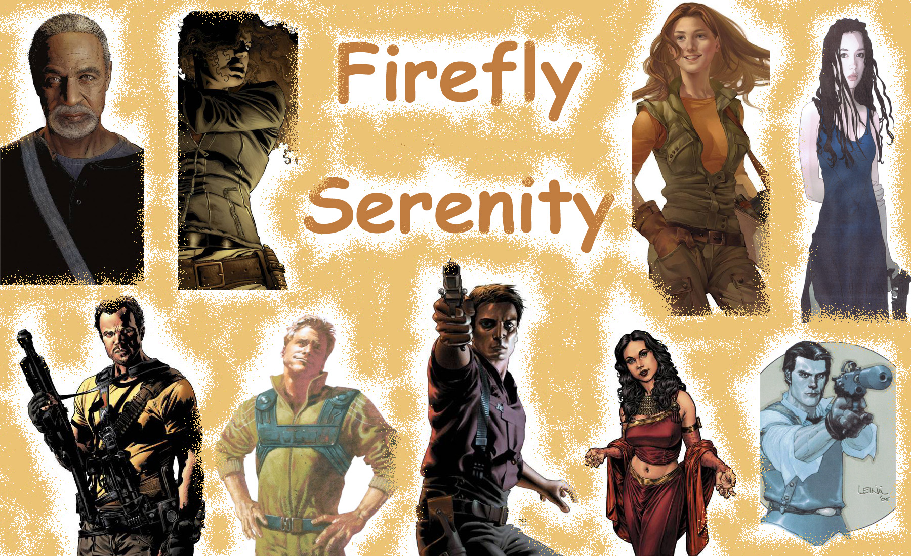 Firefly Comic Book Wallpaper