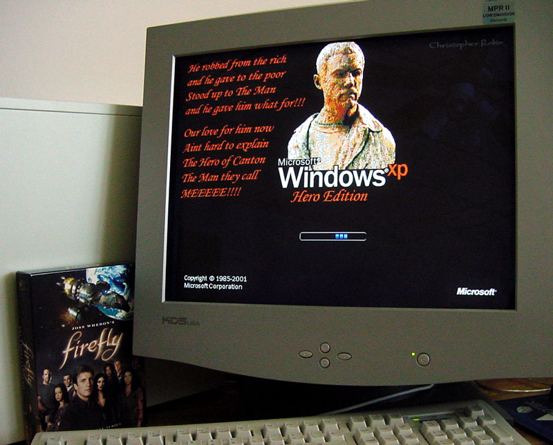 How about Windows XP Hero Edition