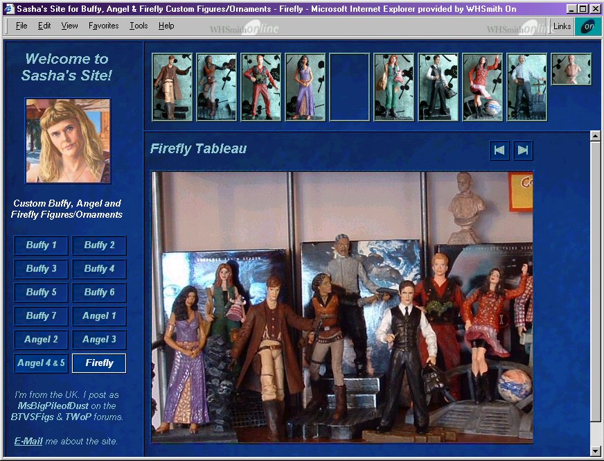 Firefly Action Figures Tableau