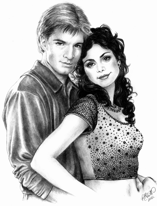 Inara and Mal by Honorat