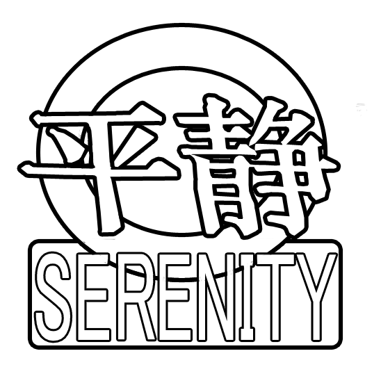Serenity Patch - Outline (new font)