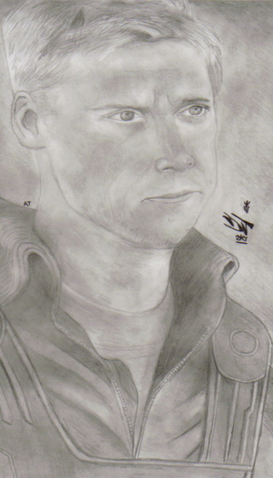 Hoban Washburne Pencil Sketch (Retouched.)
