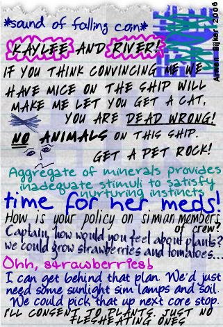 Note on a Fridge, part 9
