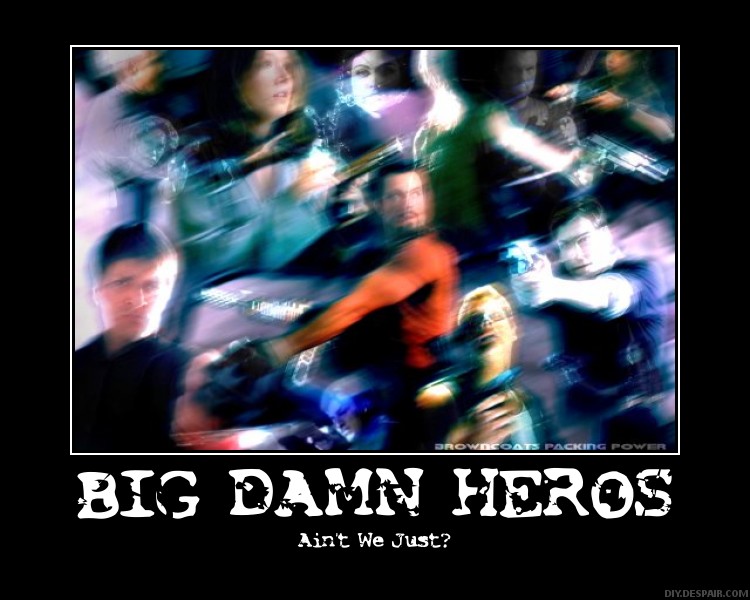 Big Damn Heros Poster