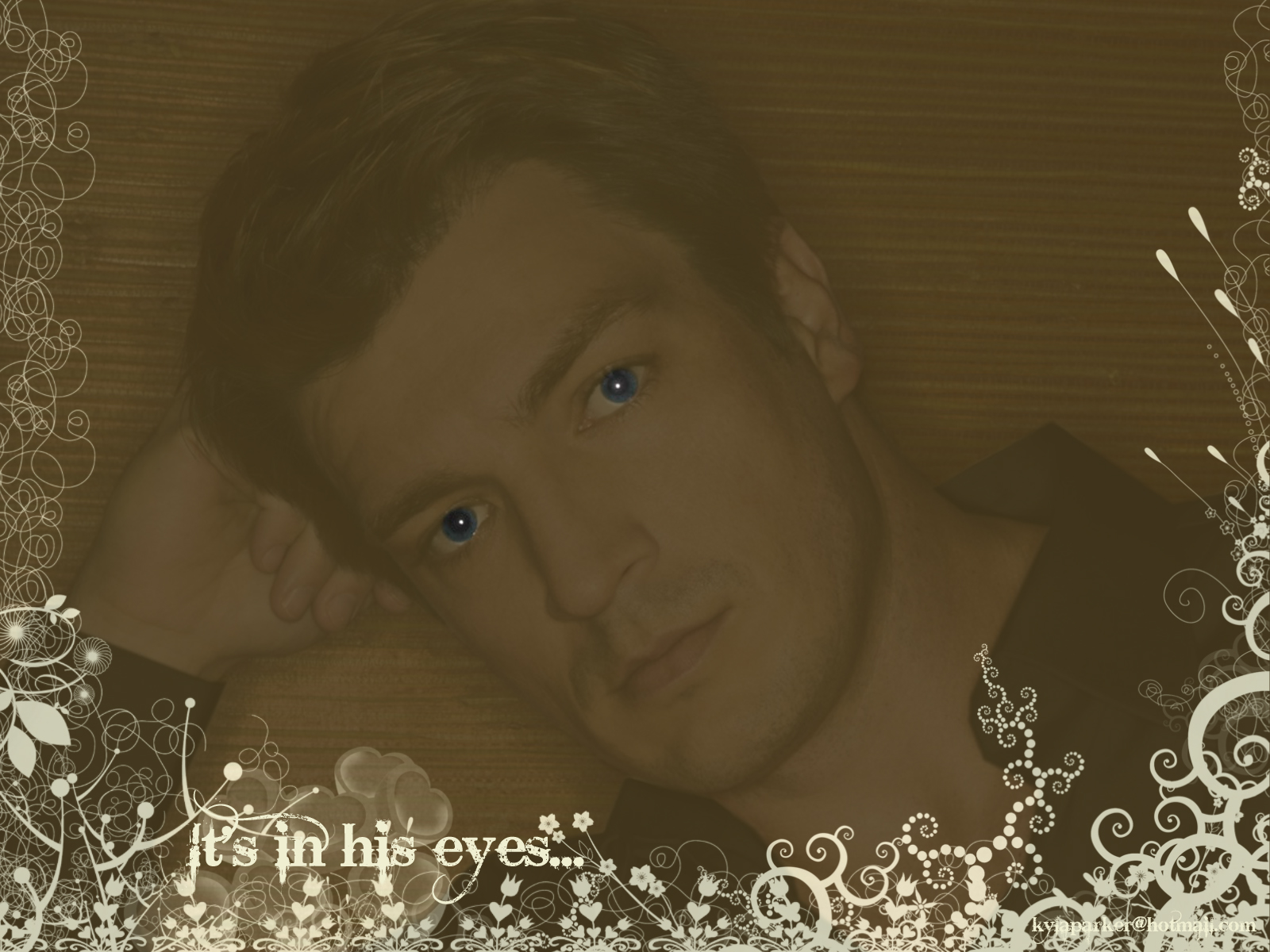 In his eyes