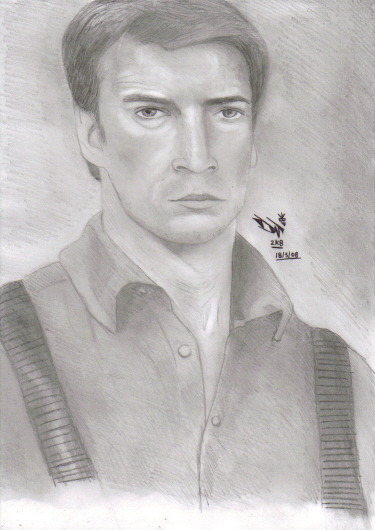 Mal Reynolds Pencil Sketch.