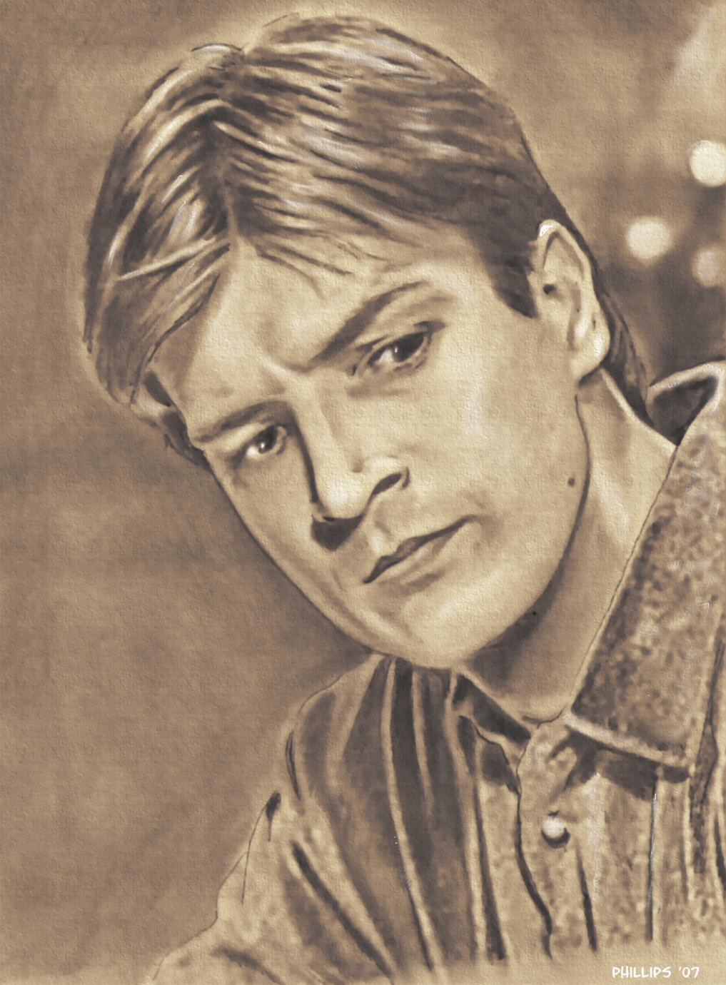A portrait of Mal