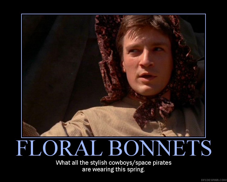 Pretty Floral Bonnets