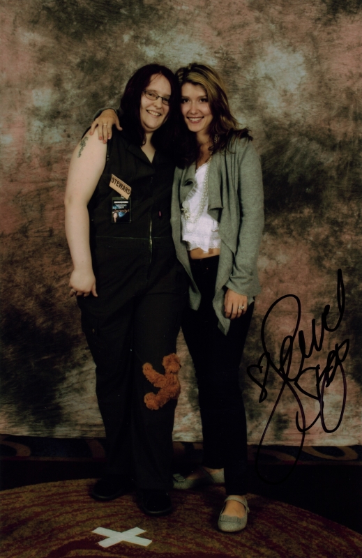 Me as Kaylee with the real Kaylee