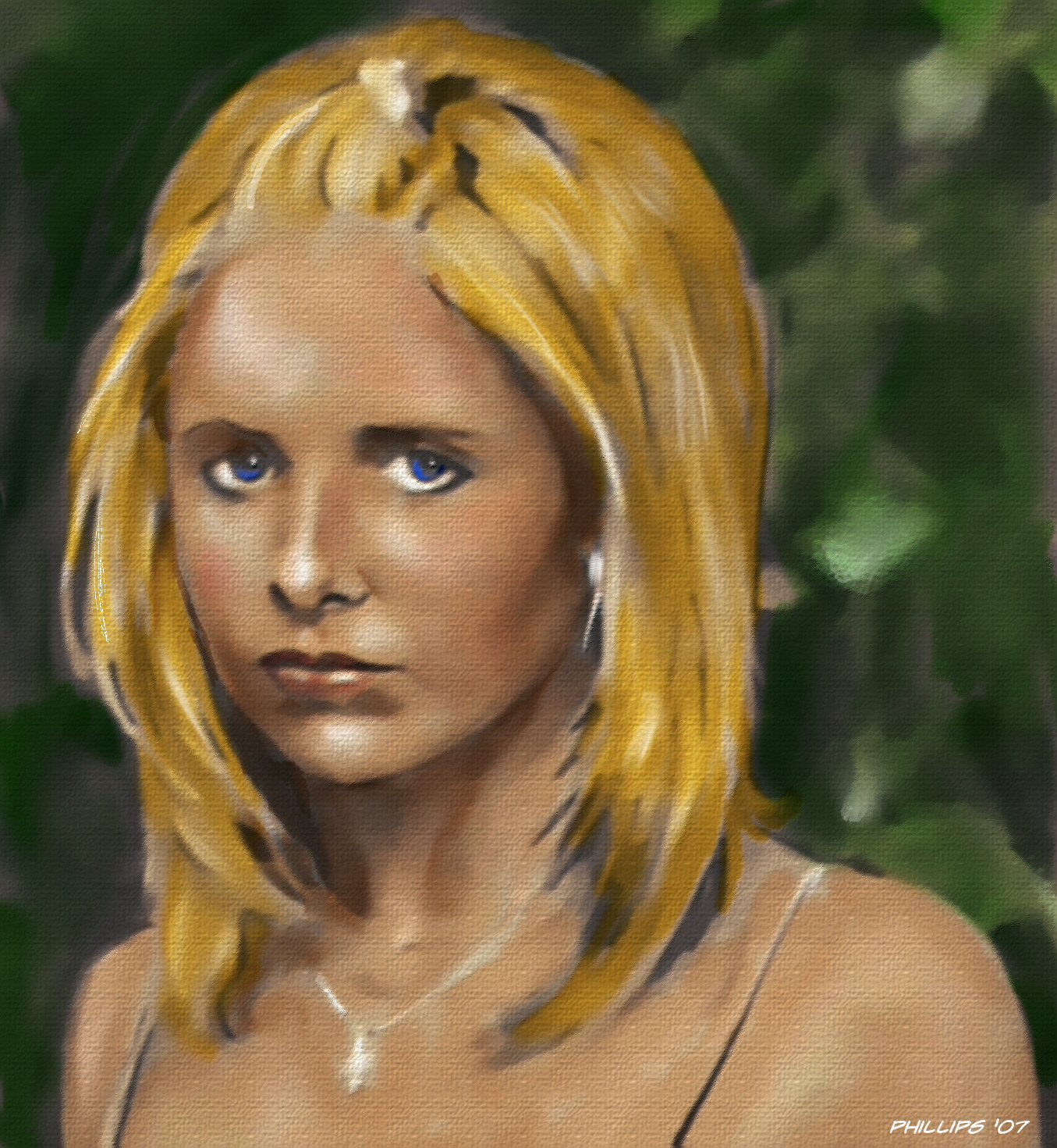 Buffy Painting