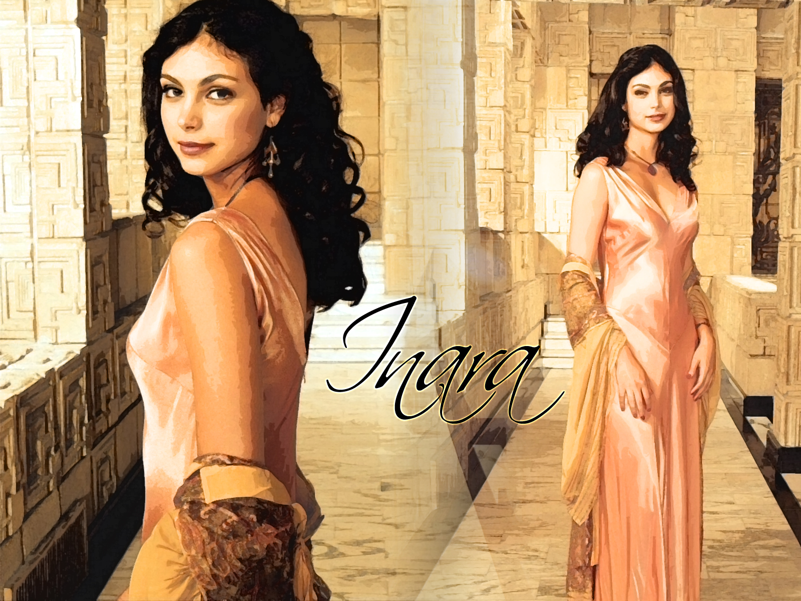 Inara decorative wallpaper 1600x1200