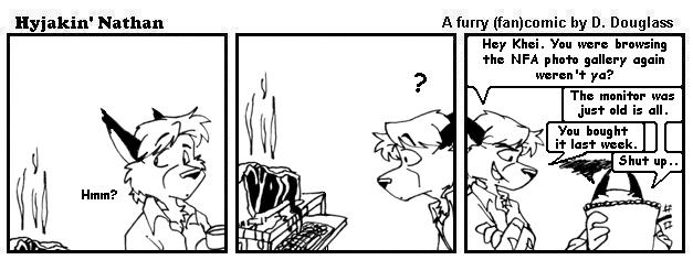 Hyjakin' Nathan The Furry Fancomic