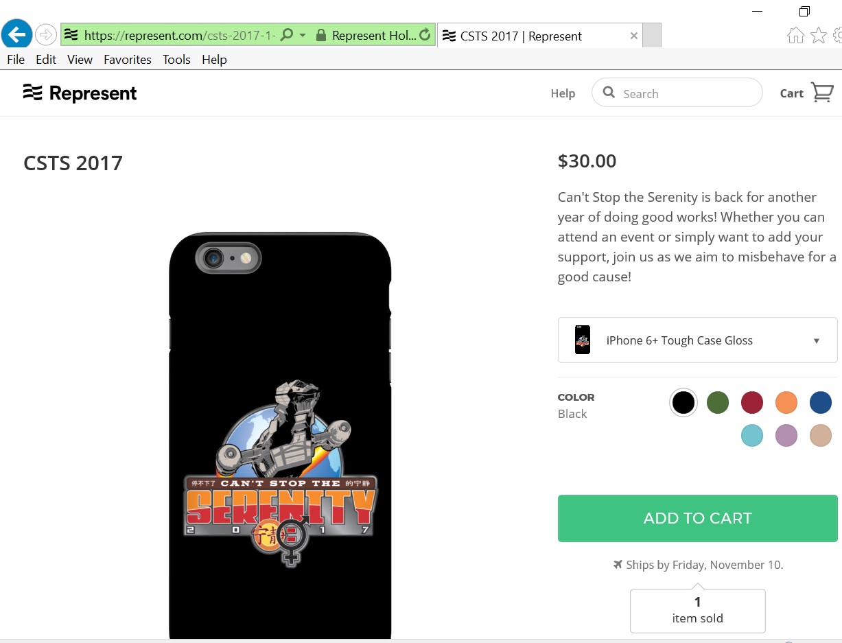 CSTS 2017 phone cases 