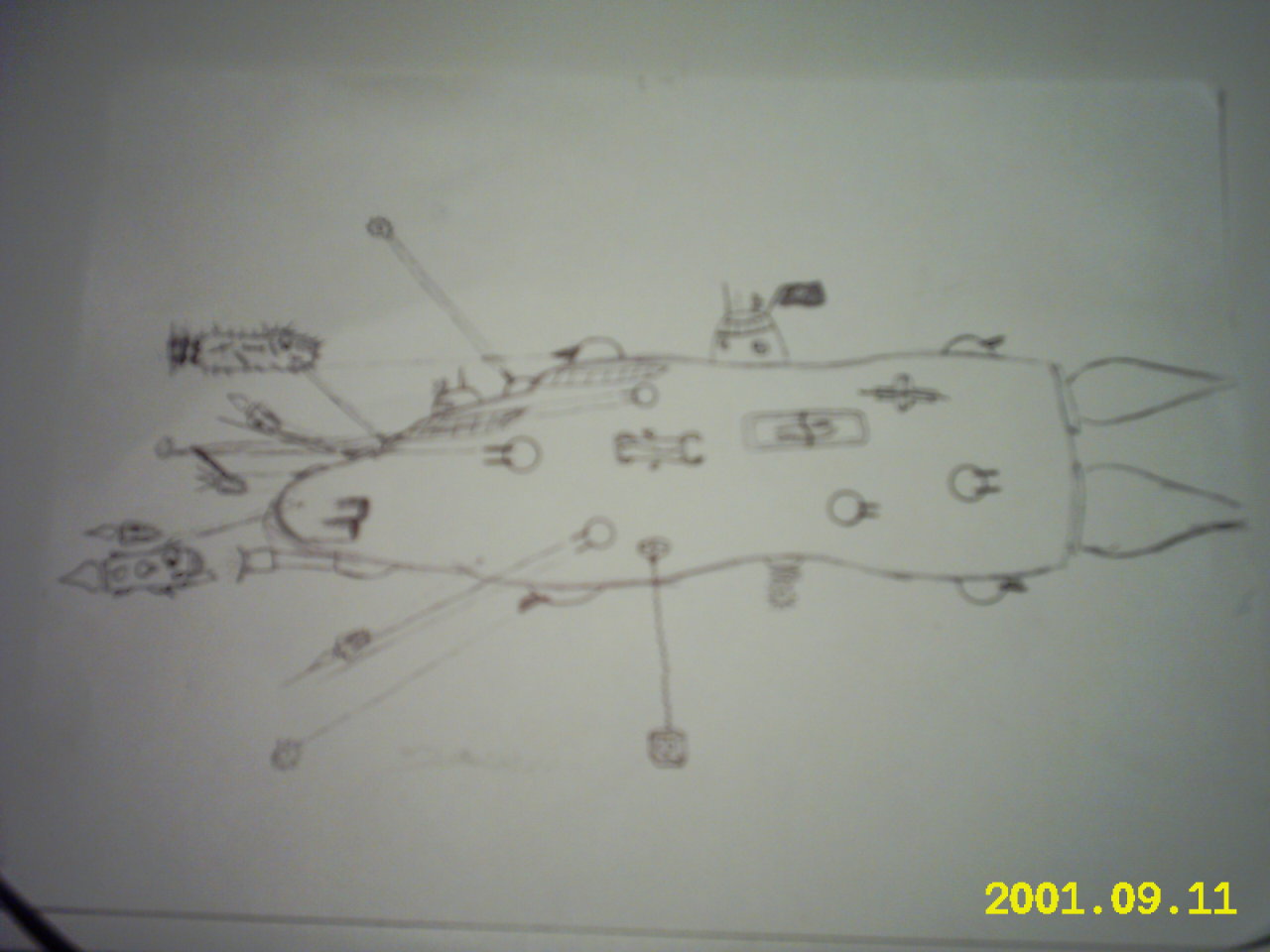 The drawing that started it all