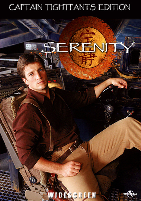 "Captain Tightpants Edition" DVD Cover
