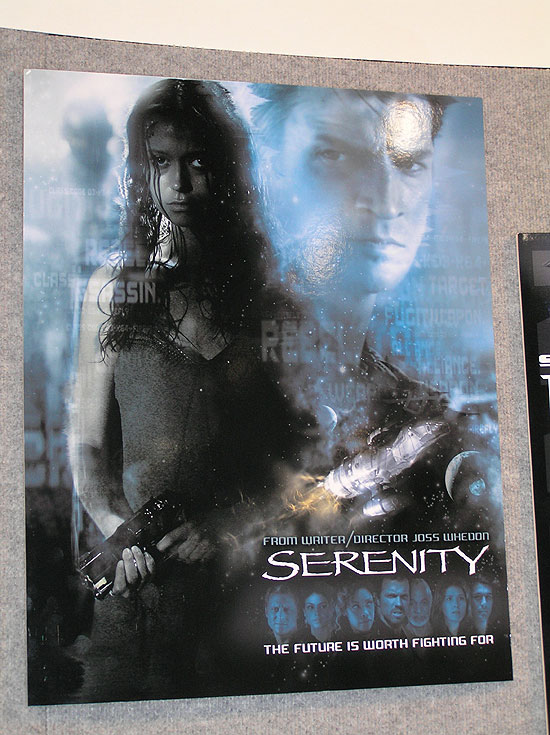 Serenity Poster at ComicCon