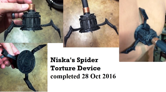 Niska’s Spider Torture Device