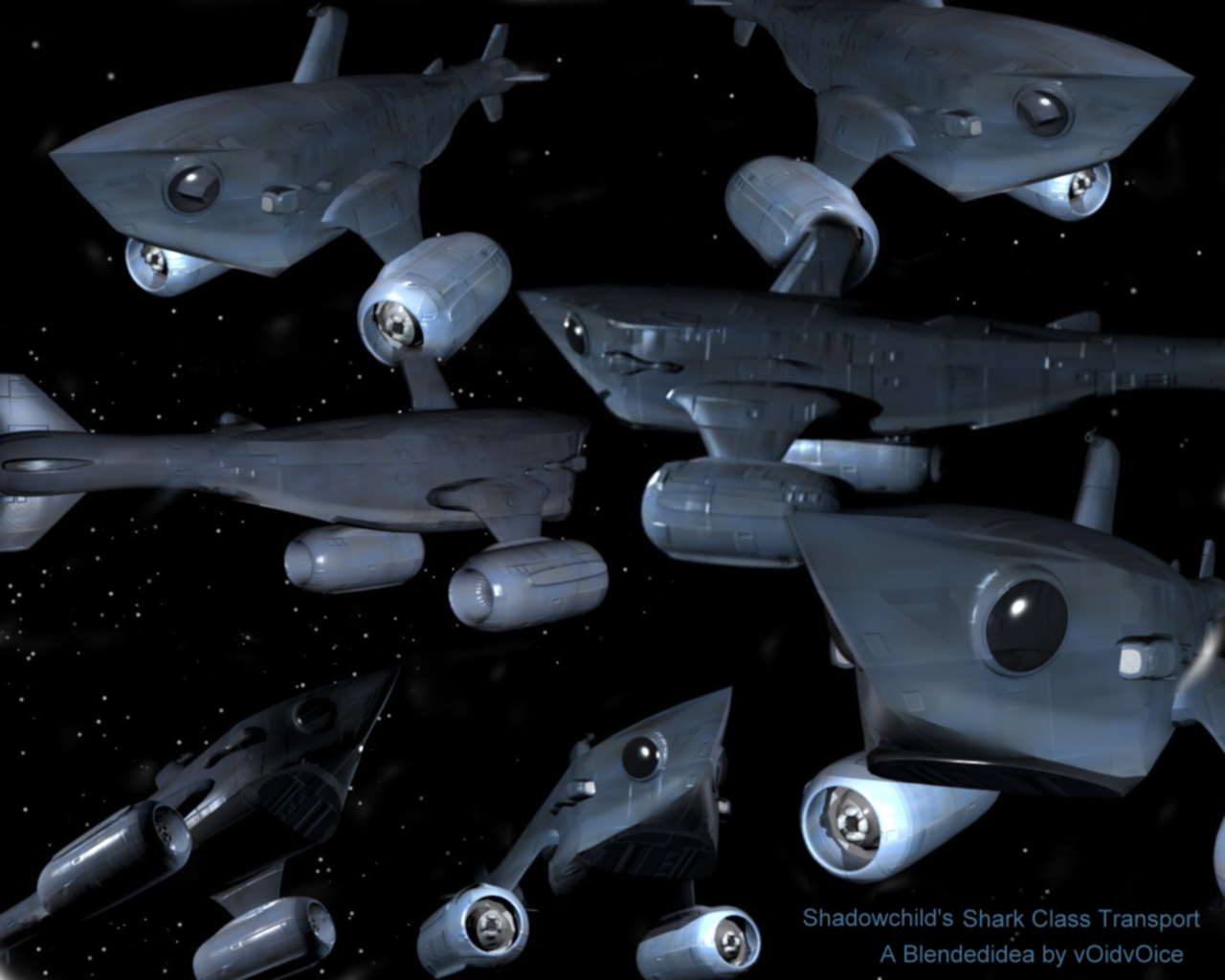 Shark Transport Render